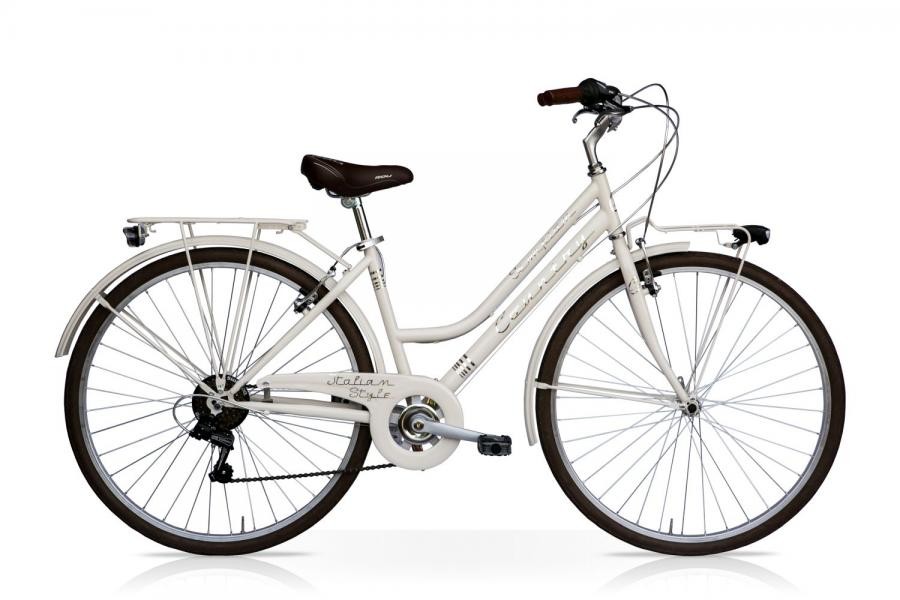 Bicicleta Country 28 Mujer 6V Blanco Mercurius City Bike Bcycles