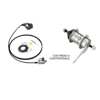 Mozzo Shimano Nexus 3i contropedale