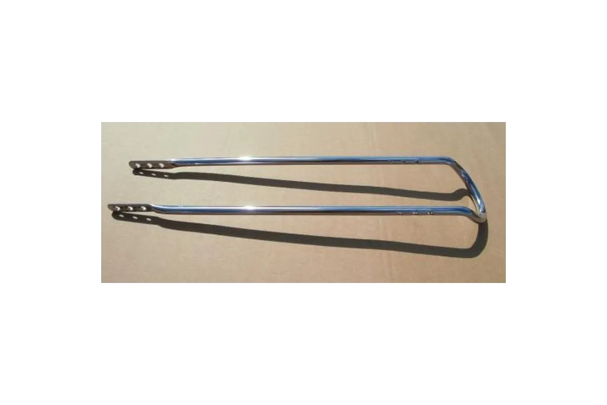 Sissy Bar silver 70 cm