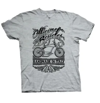 T-SHIRT Officine Bcycles Chopper Grigio