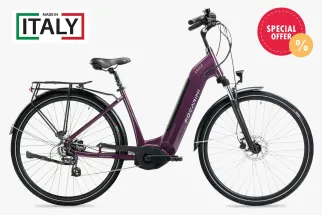 City E-bike Focarini Agile 28 500Wh Prugna