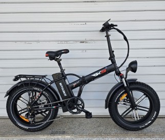 SkyJet RKS Nitro M E-bike Black - Fat E-bike & Cargo E-bikes - SkyJet