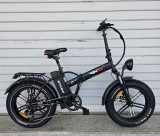 Bicicleta eléctrica SkyJet RKS Nitro M negra - Fat Bike Pieghevoli - SkyJet