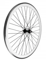 Fixed wheels set 40 mm CNC Extra + White - da 700-28 - Extra+ Bikes