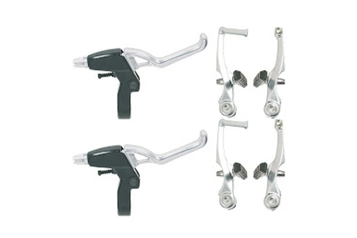 Kit freni V-brake silver set