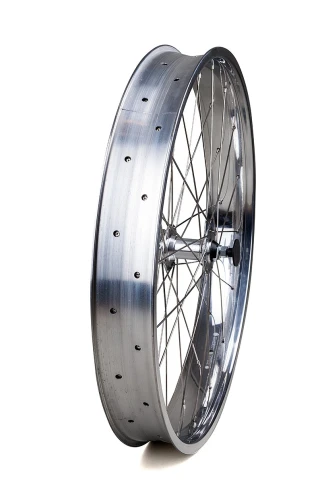 Front Wheel 26 x 80mm Polish Disc Brake - da 26 - Bcycles