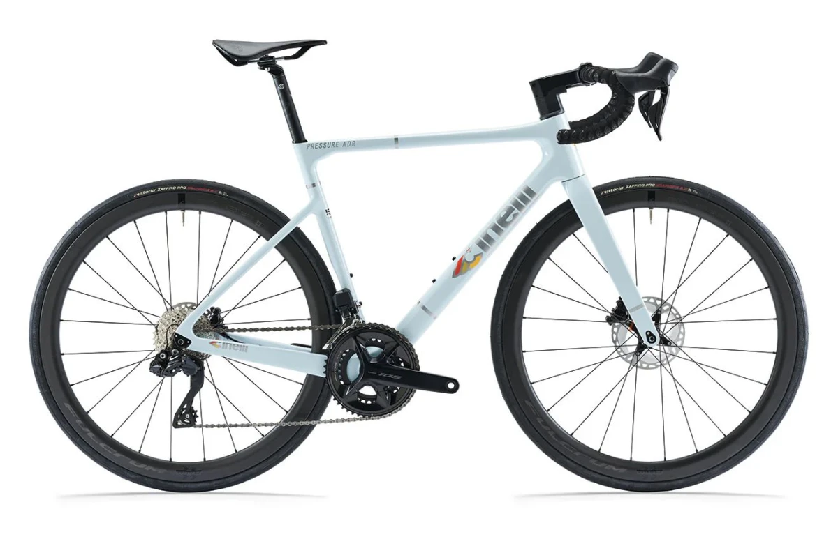 Cinelli Pressure ADR 105 Di2 Sun Faded Laser Blue