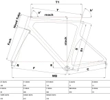 Cinelli Presión ADR Ultegra Disc 11v Grito de medianoche - Bicicleta de carretera - Cinelli