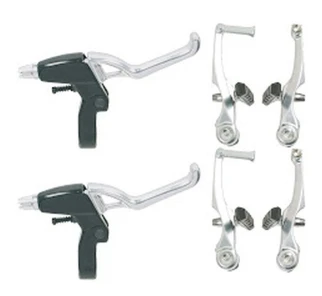 Kit freni V-brake silver set