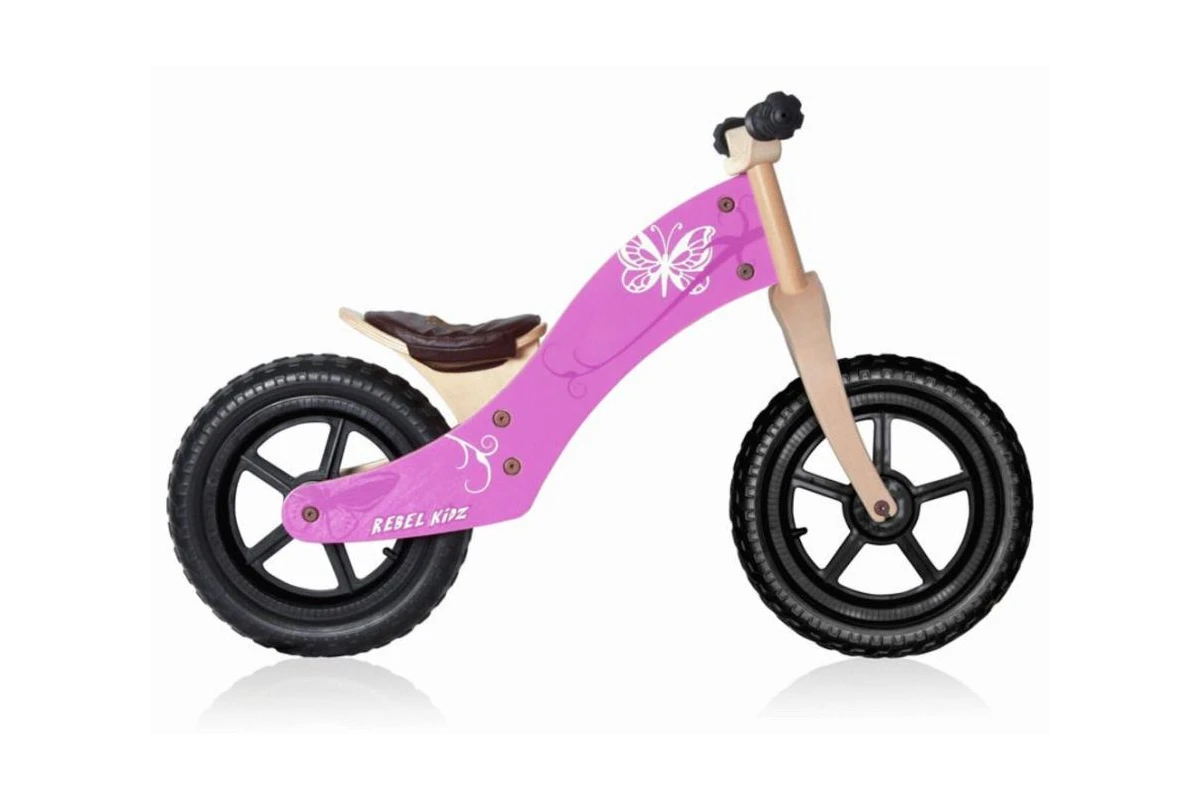 Rebel Kids Bicicletta Bambina Balance bike Pink 12 EVA